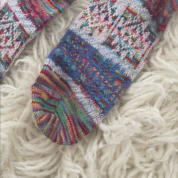 Colorful Patterned Alpaca Socks - Picture 4 of 5